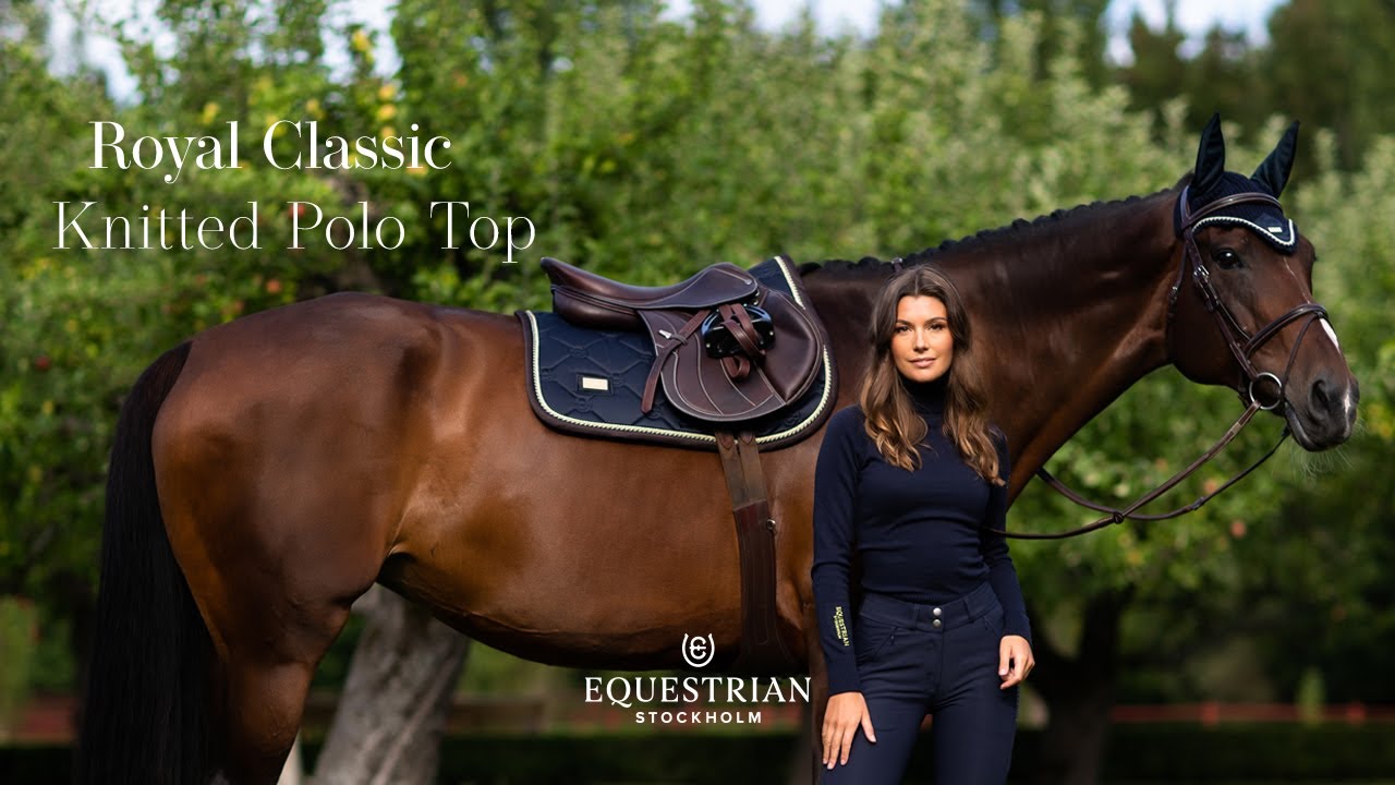 EquestrianStockholm Rullekrave strik RoyalClassic V 160101080 01 (1)