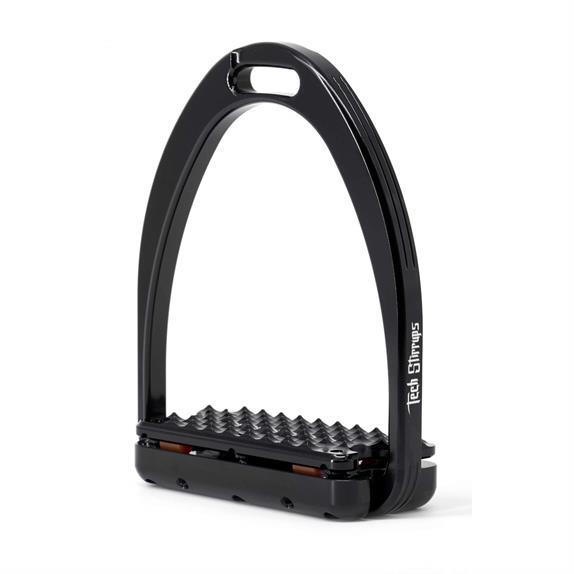 Tech Stirrups Capri Plus dressur stigbøjle | Sort str. 38+