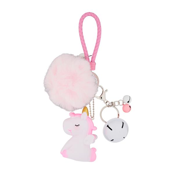Equipage Unicorn pom pon Nøglering | Fairy Tale