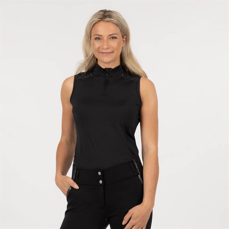 BR Cocco ærmeløs dame top | Sort