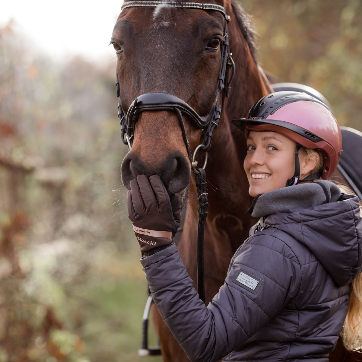 Vinter ridehandsker