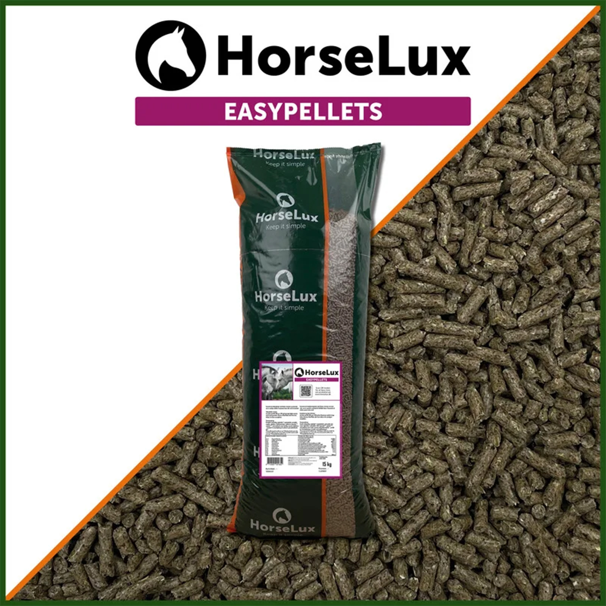 Horselux Easy pellets | 15kg