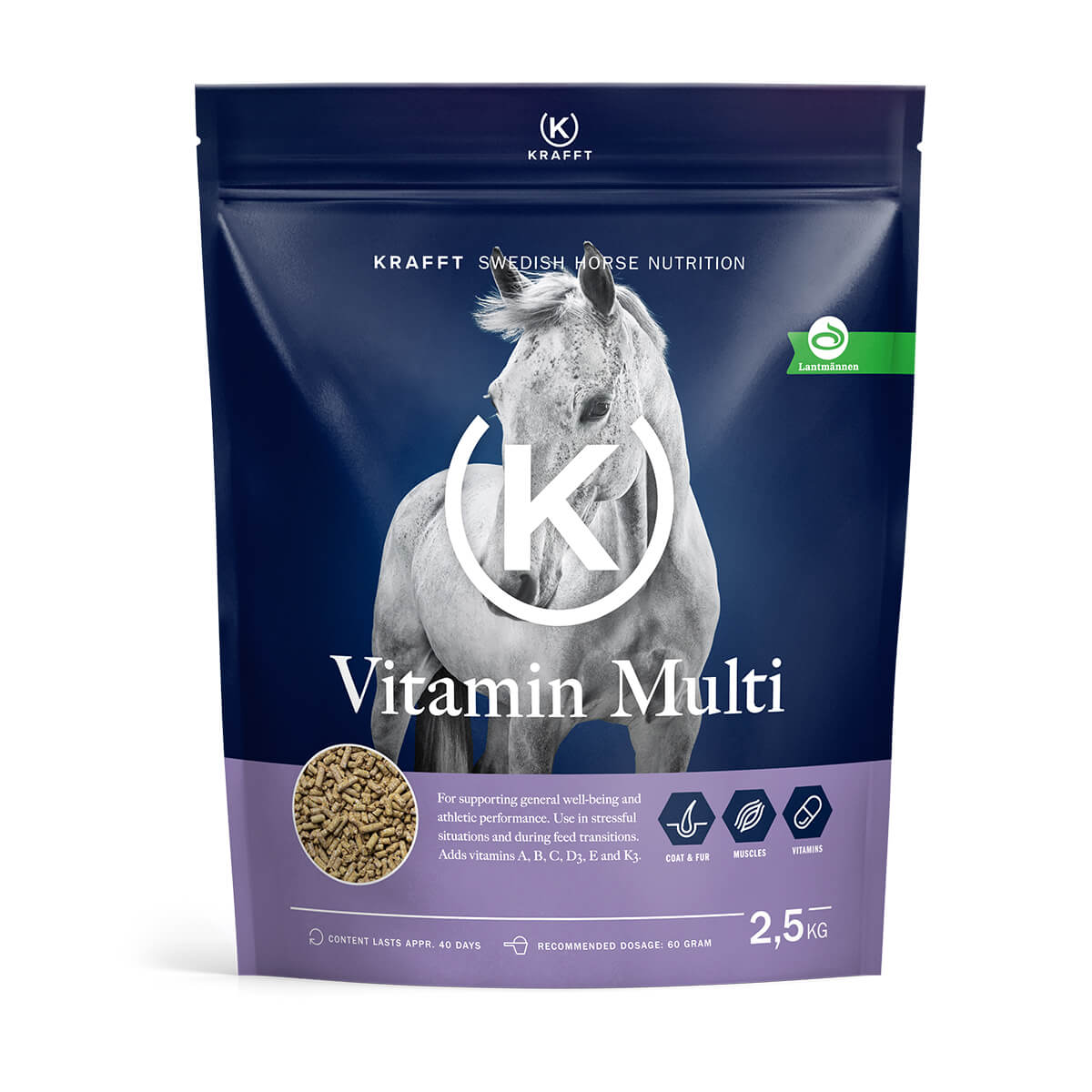 KRAFFT Vitamin Multi Pellets | 2,5 kg