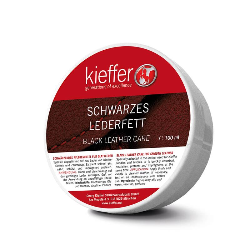 Kieffer Læderfedt | Sort 100ml