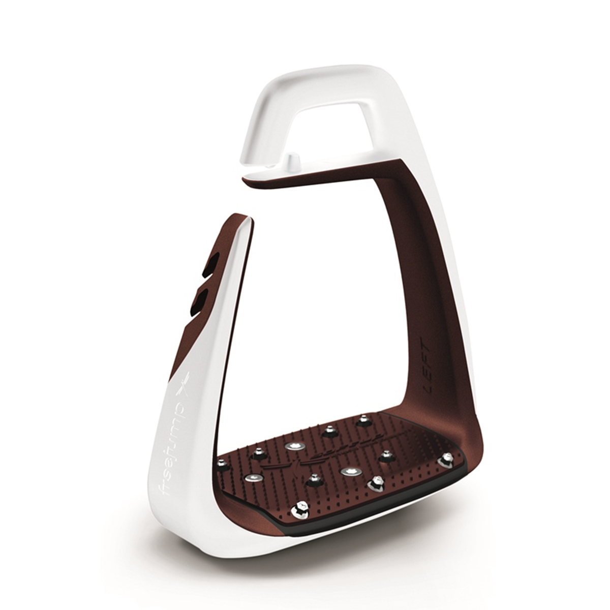 Freejump Soft Up Classic stigboejle Hvid pearl og choco