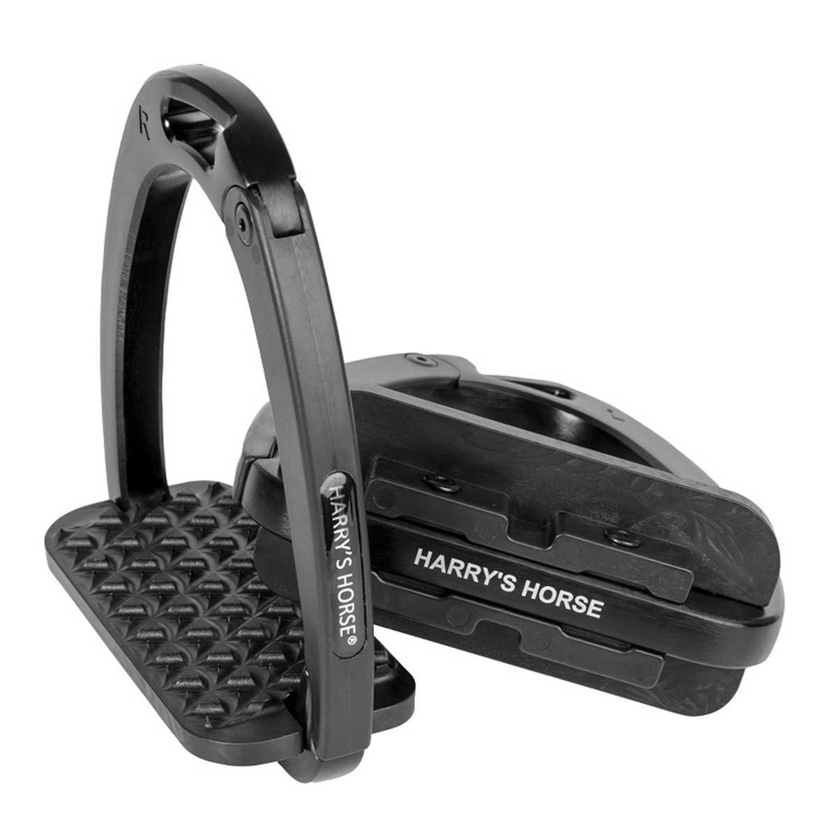 HarrysHorse Sikkerheds stigboejler Sort 01