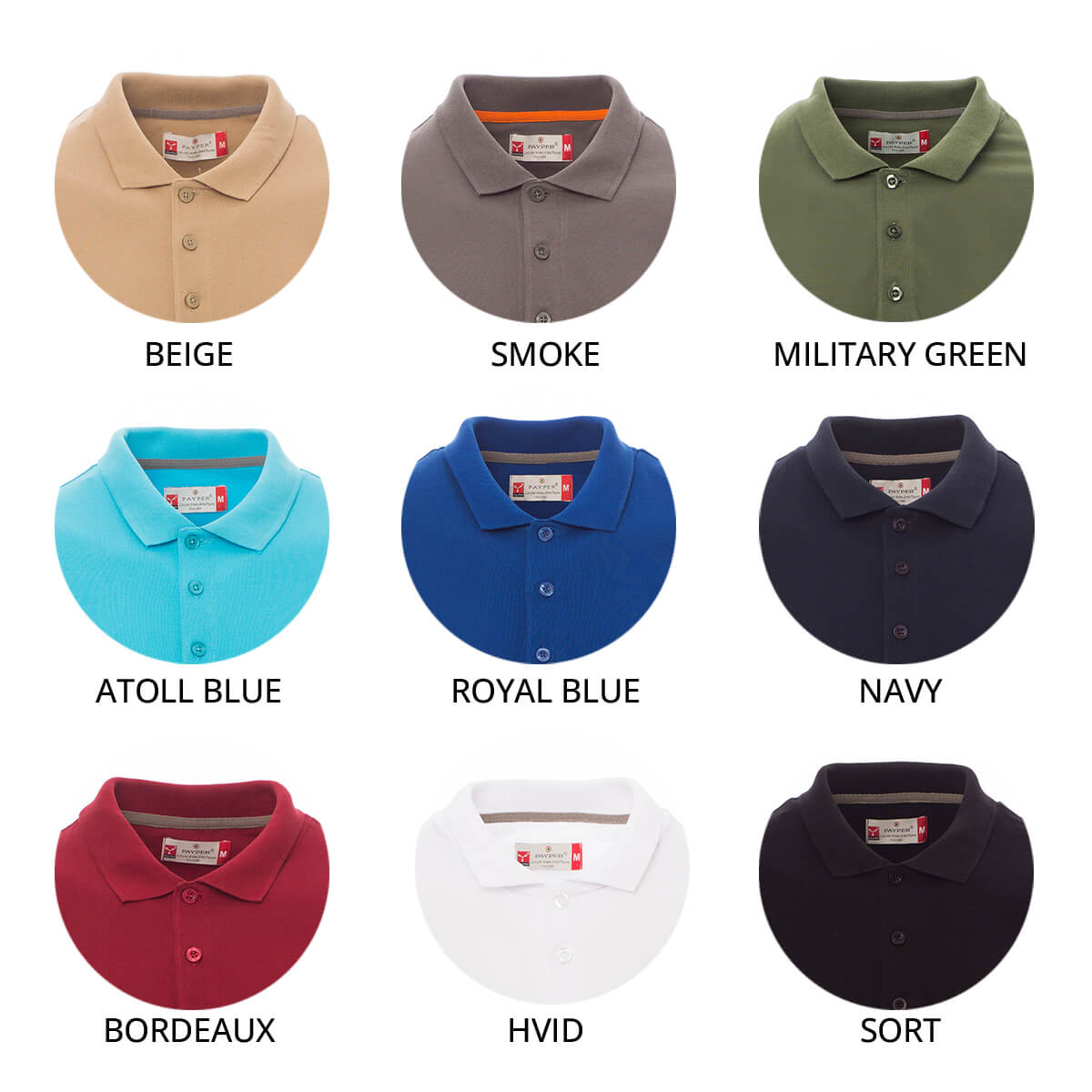 Venice herre polo sort 00ak