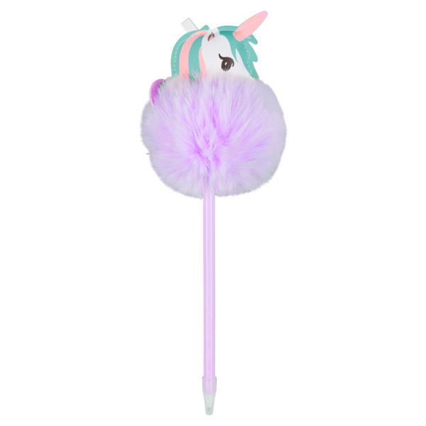 Equipage Unicorn pom pom blyant | Lilla