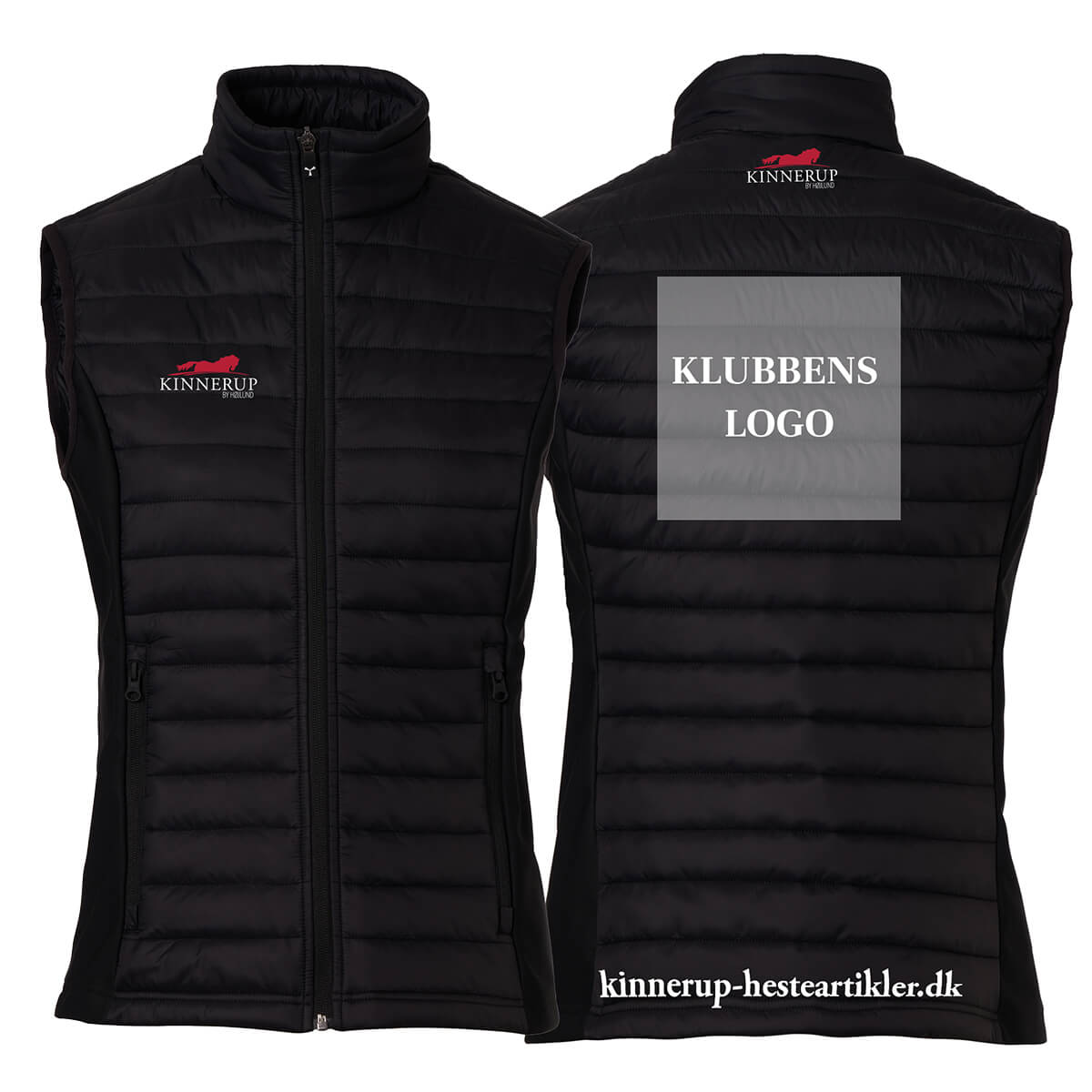 Kinnerup Klubtøj Subway vest | Dame
