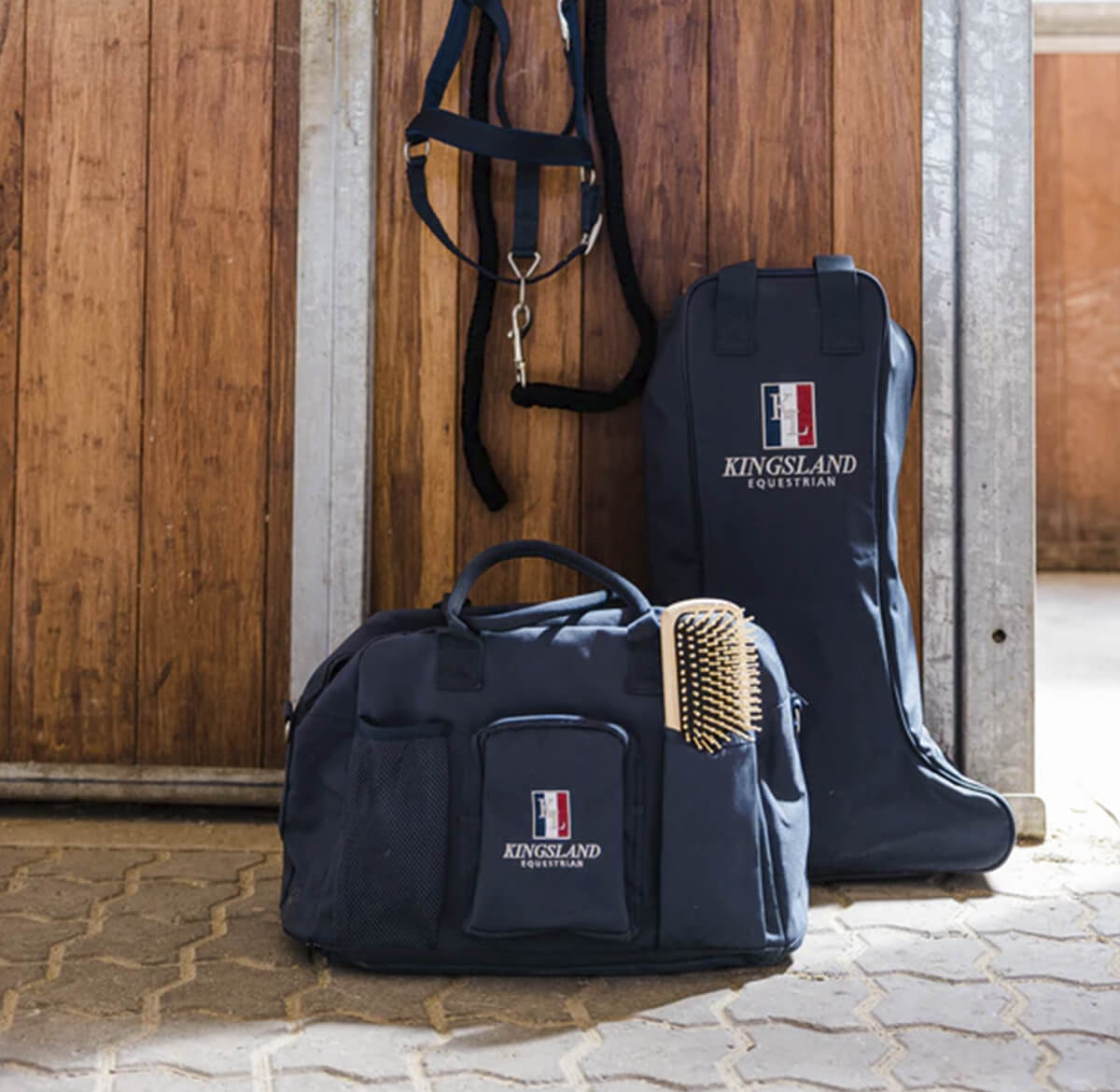 Kingsland Classic Groom Bag Navy 2523256 01