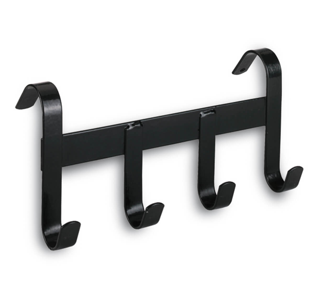 Trensehænger m. 4 kroge | Sort metal