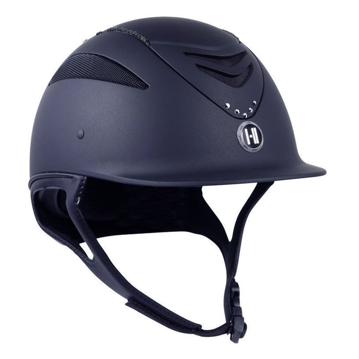 OneK Defender Pro ridehjelm matt | Navy m. Swar str. 1
