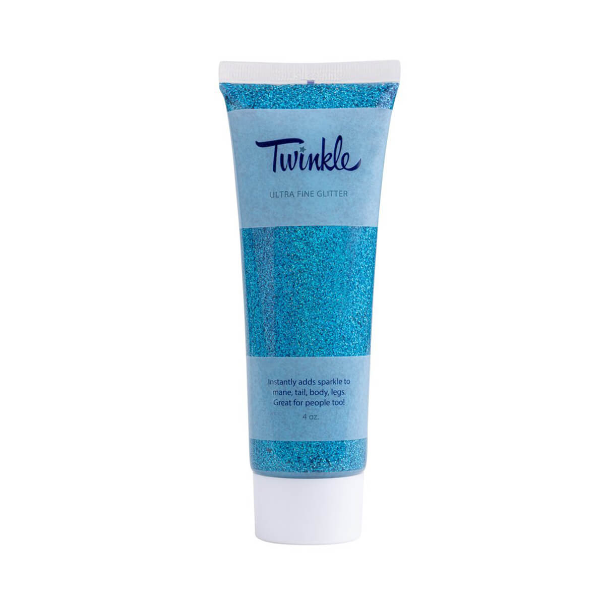 Twinkle glitter pels gel blaa 01