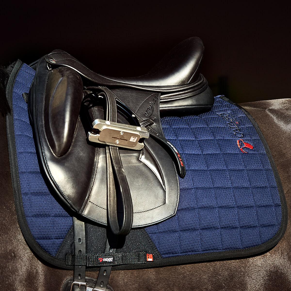 CATAGOFIR Tech Dressur Underlag Navy 01