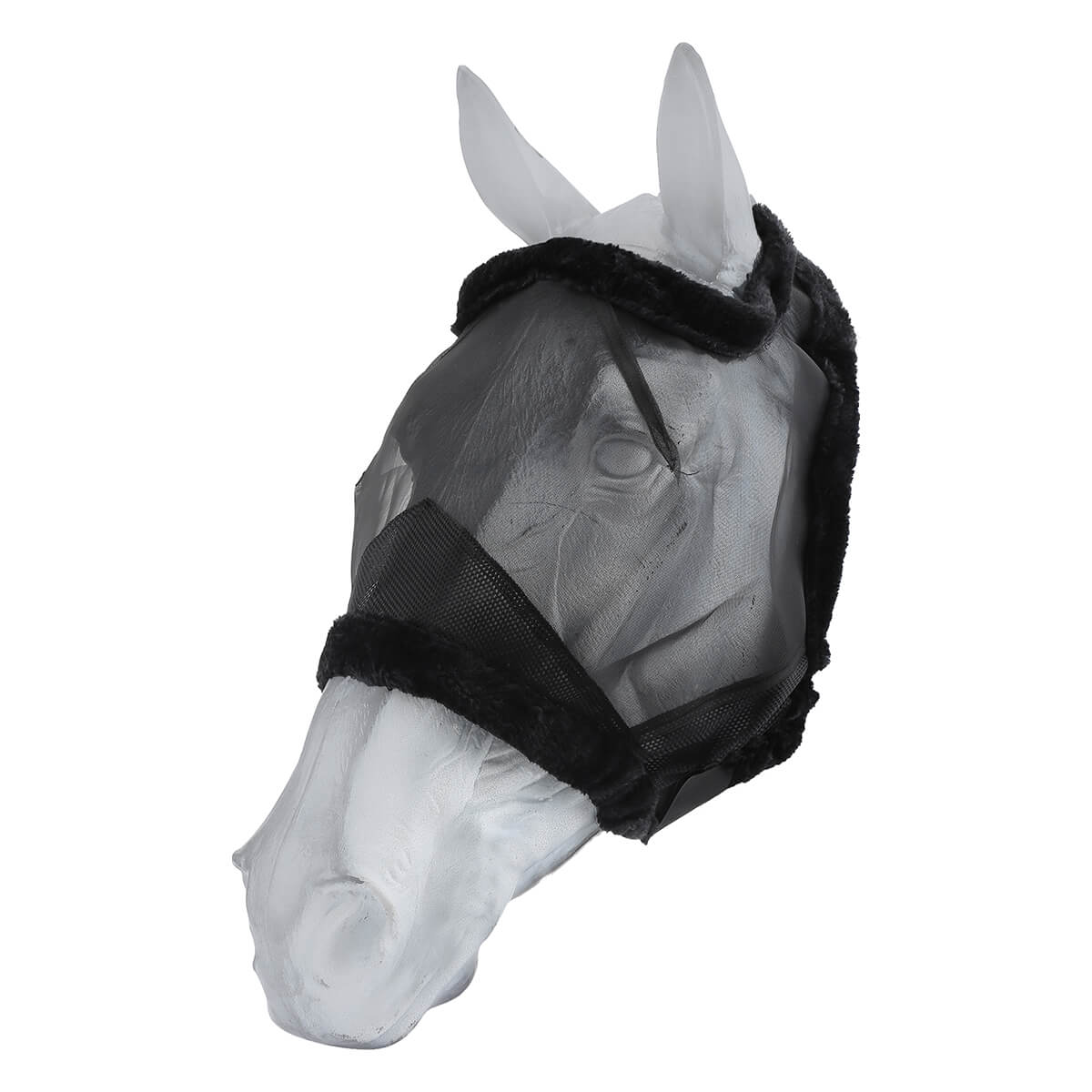 HorseGuard Fluemaske u. ører | Sort
