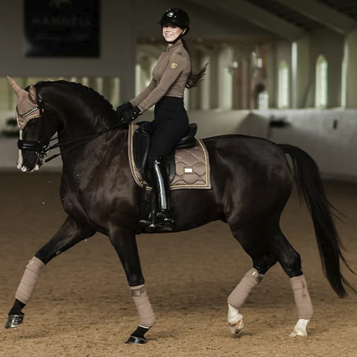 EquestrianStockholm Dressurunderlag Champagne V 152340603 01 