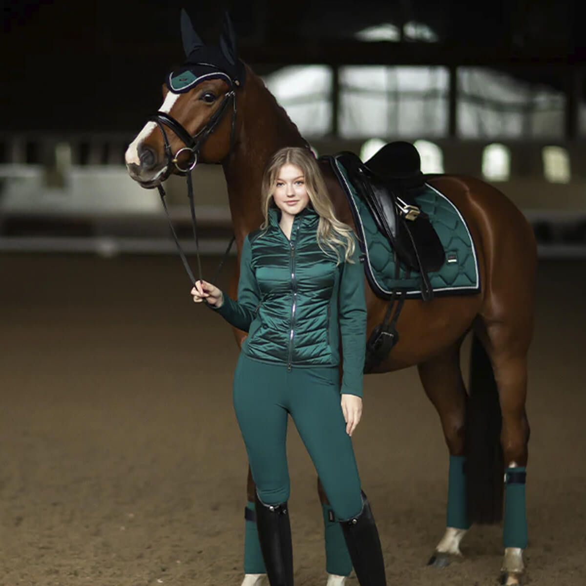 EquestrianStockholm Dressurunderlag Emerald V 152340626 01