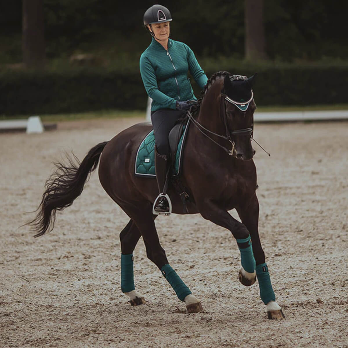 EquestrianStockholm Dressurunderlag Emerald V 152340626 01