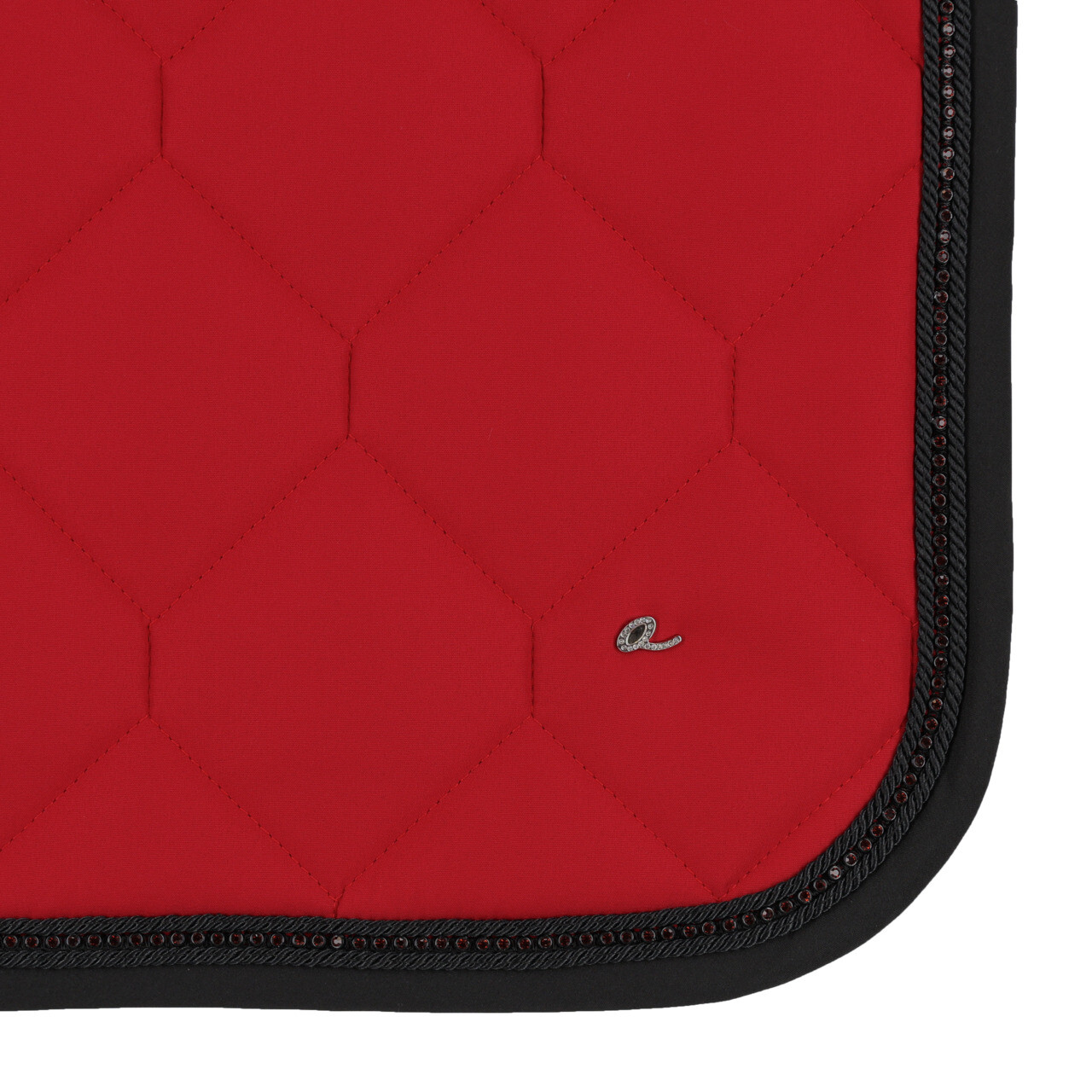 QHP Oakleigh kombineret sadelunderlag Sunset Red 01