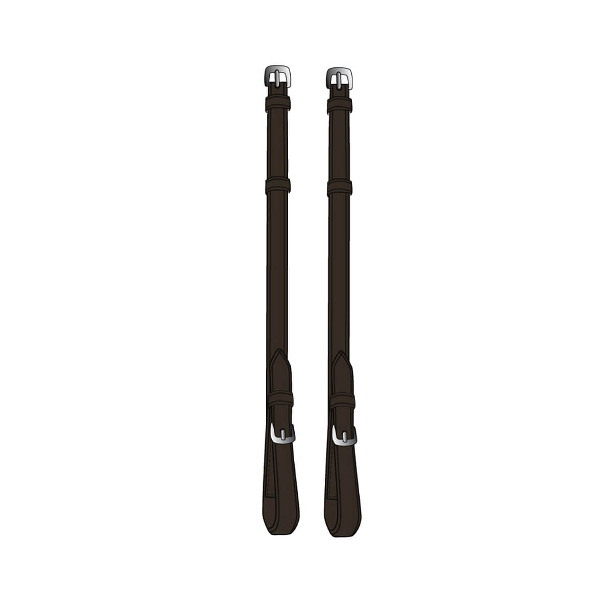 CATAGO Gentle Bridle kindstykker til trense | Brun