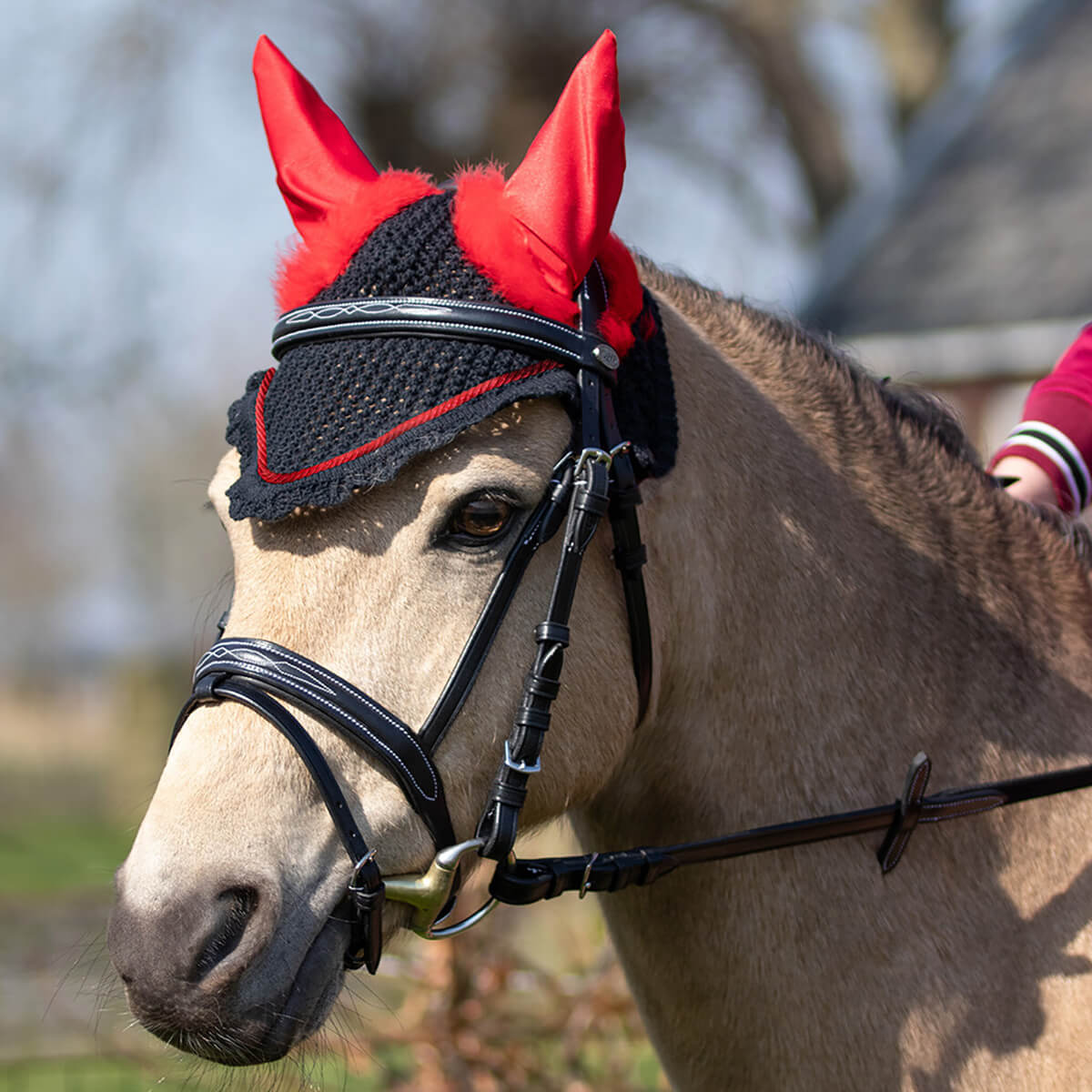 qhp halloween hut djævle sort m rød V 152360524 01