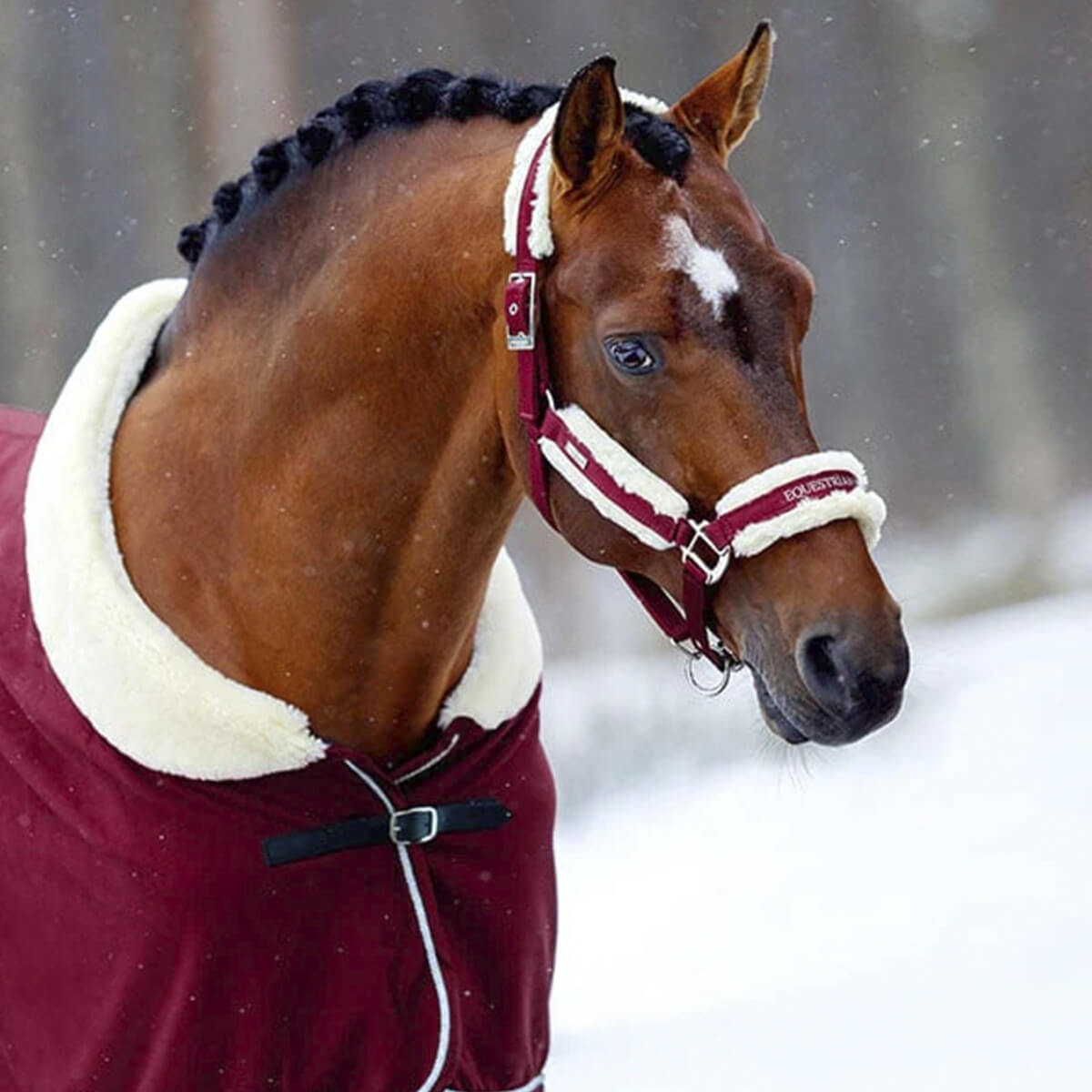 EquestrianStockholm Grime plys træktov Bordeaux V 152370665 01