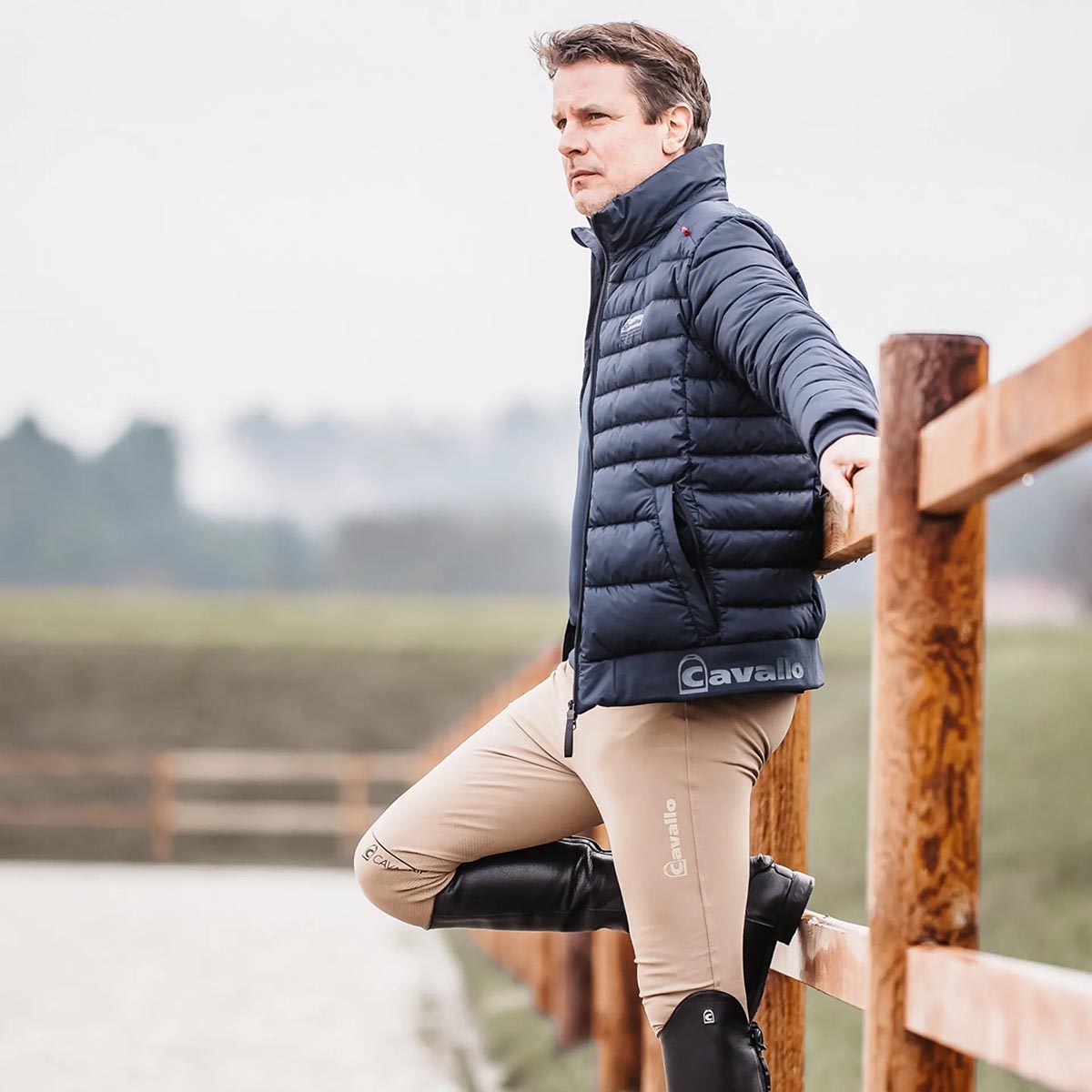 cavallo enzo herre dunjakke navy V 160100471 01