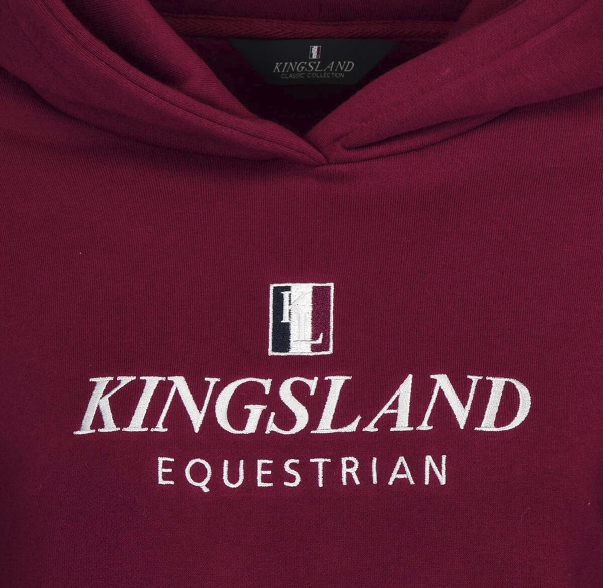 Kingsland Classic Unisex hoodie Bordeaux V 160101321 01