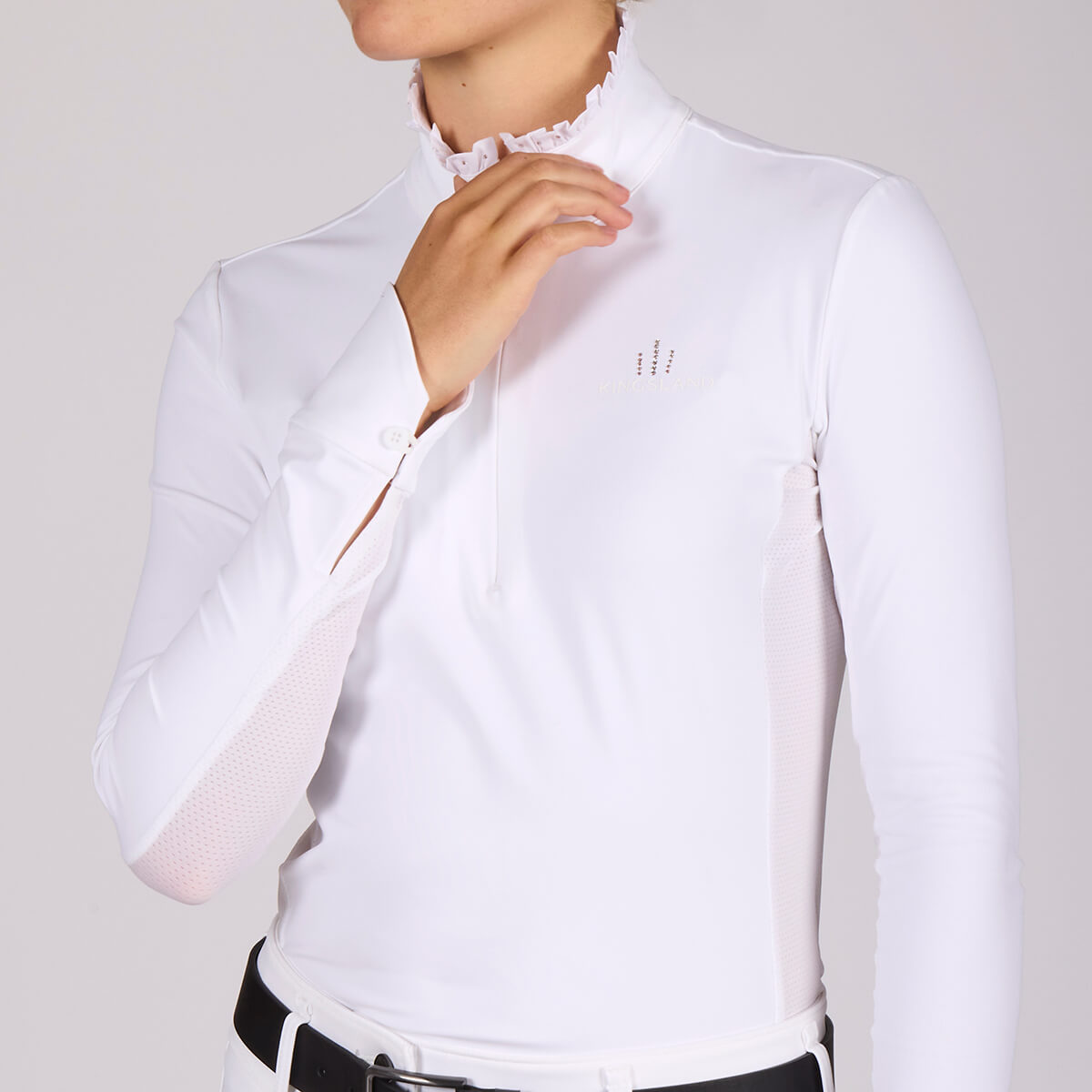 Kingsland molly stævnebluse hvid V 160101477 01