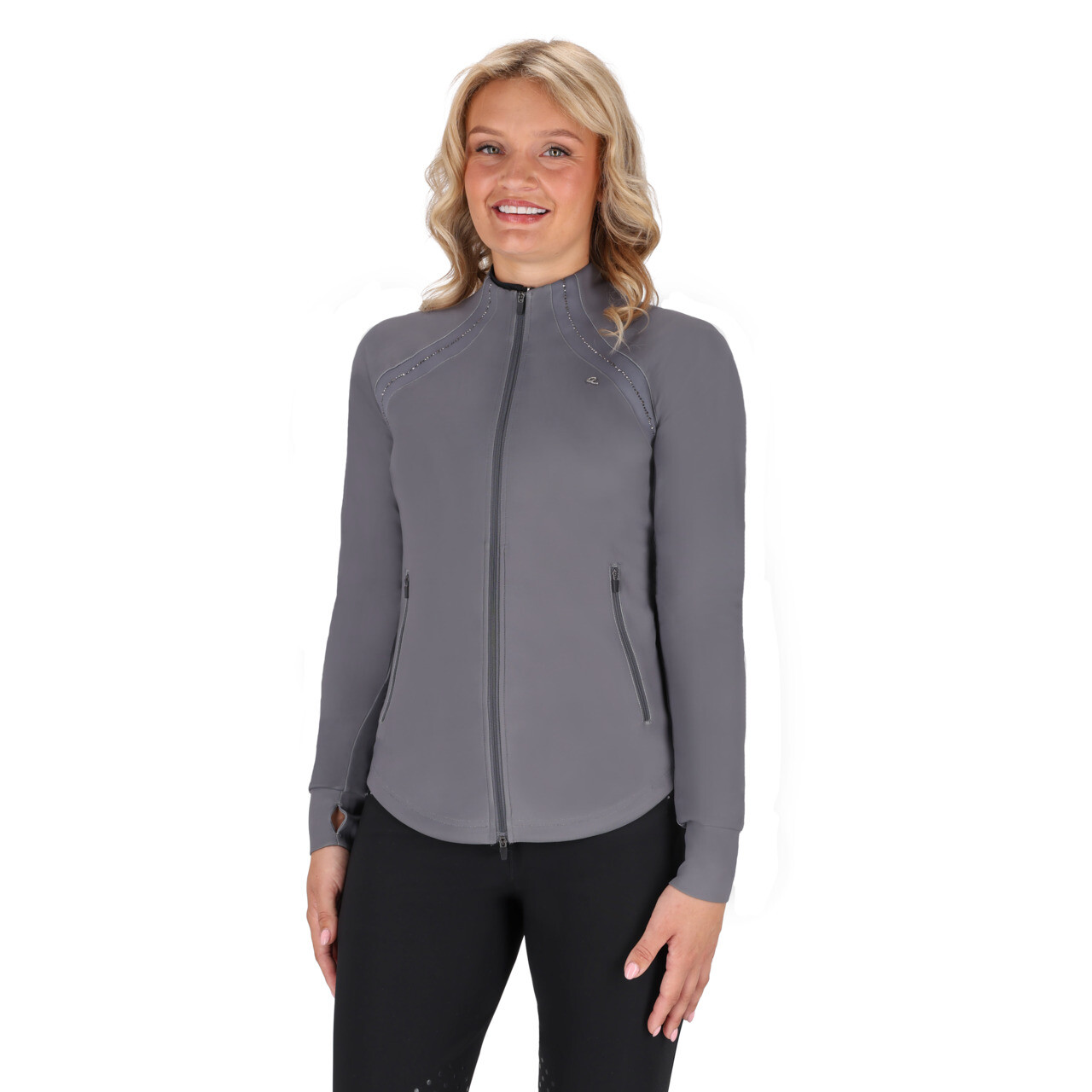QHP Oakleigh jakke Steel grey 01