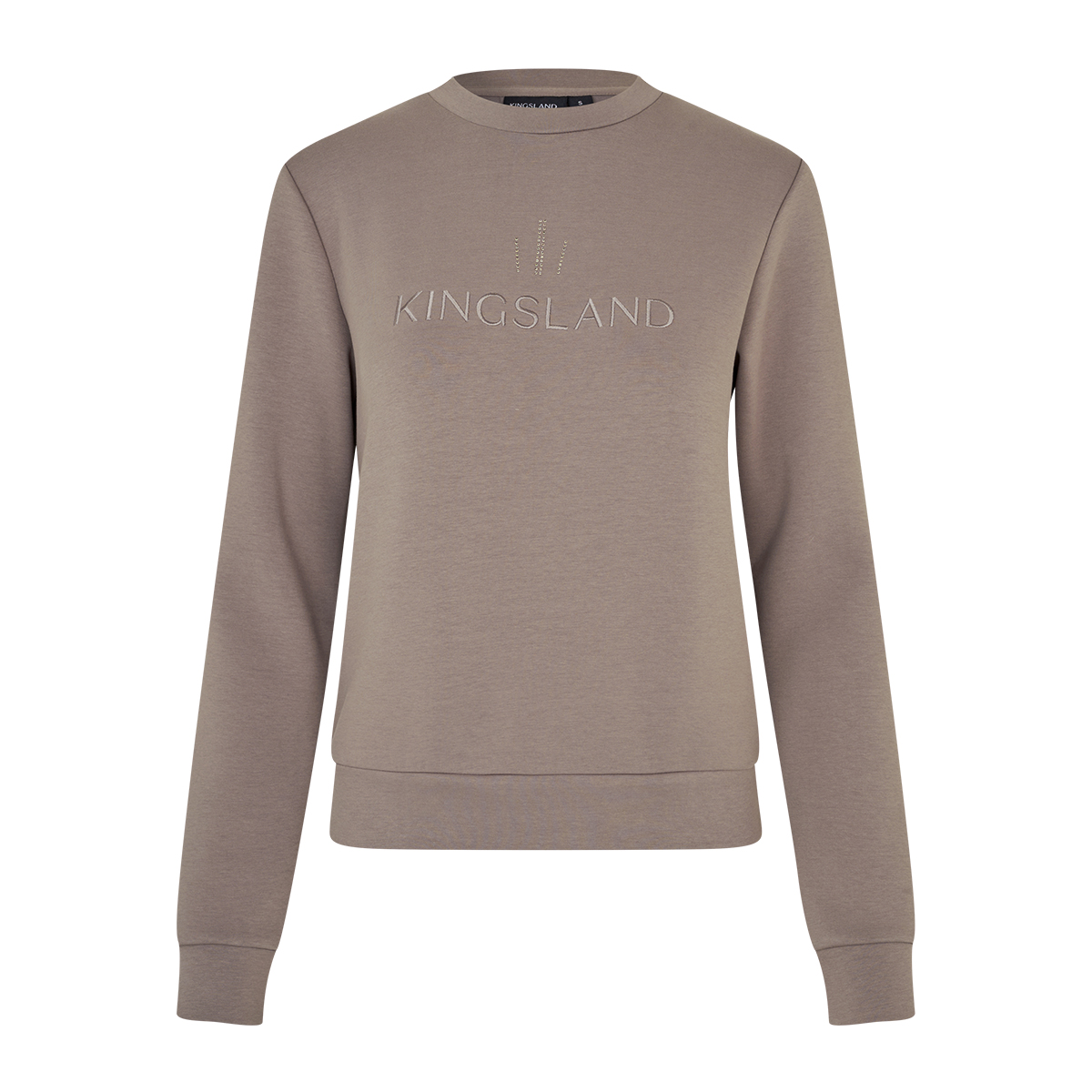 Kingsland Lola dame sweatshirt Brown Iron 01