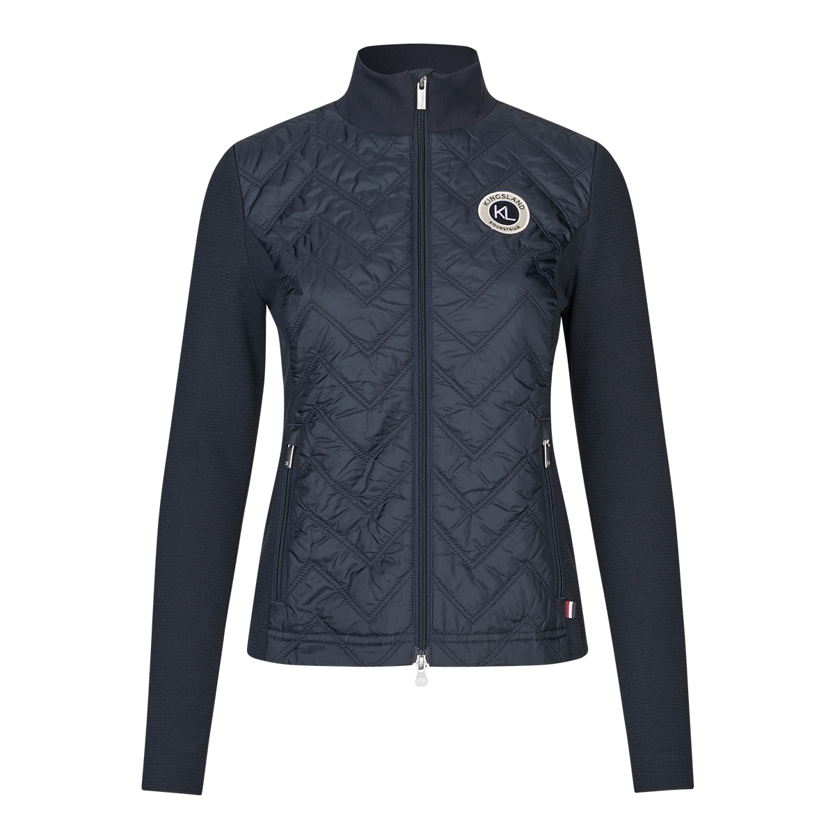 Kingsland Leighton dame hybridjakke Navy 01