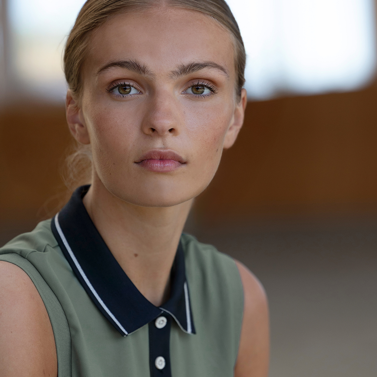 Kingsland Laura dame polo agave green 01