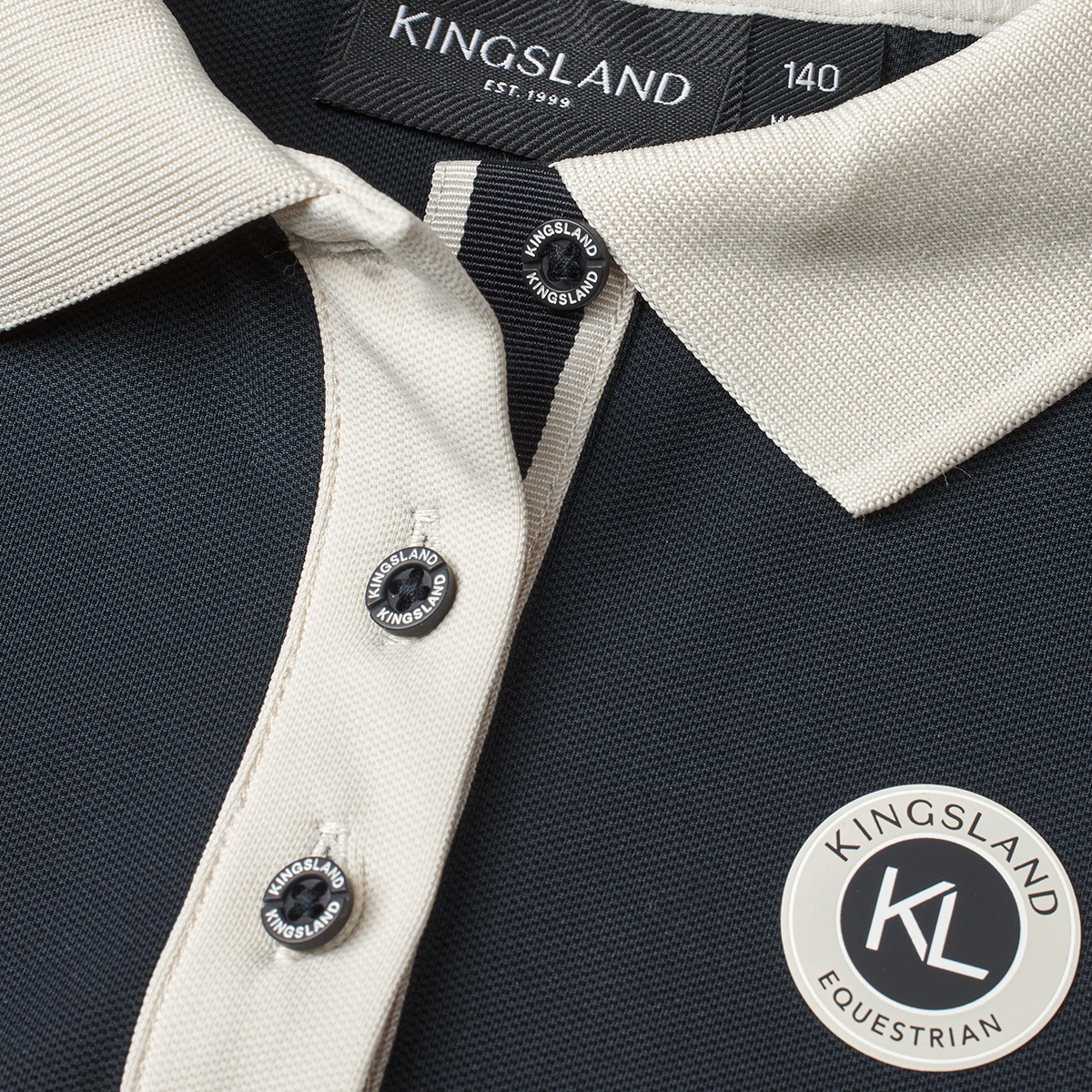 Kingsland Laura junior polo navy 01