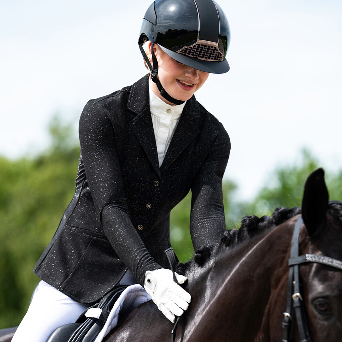QHP Kynlee staevnejakke sort 01
