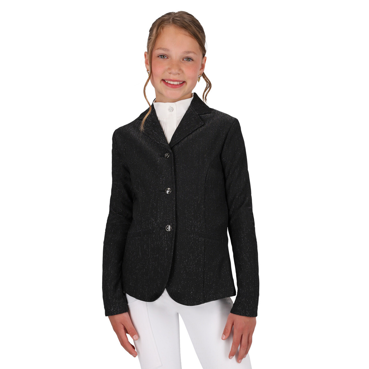 QHP Kynlee junior staevnejakke sort 01