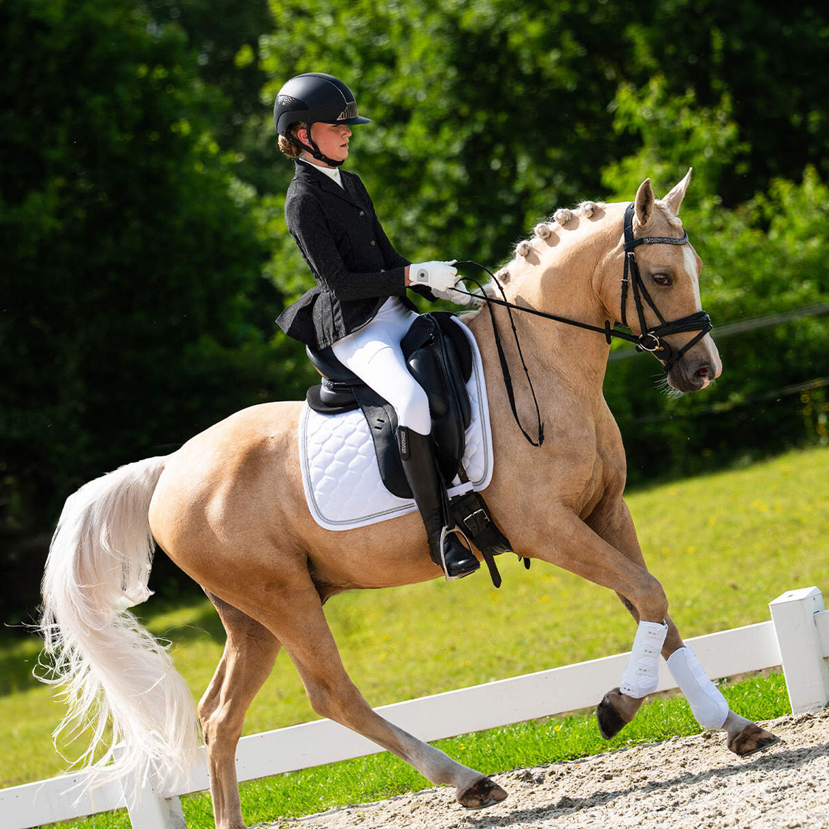 QHP Kynlee junior staevnejakke sort 01
