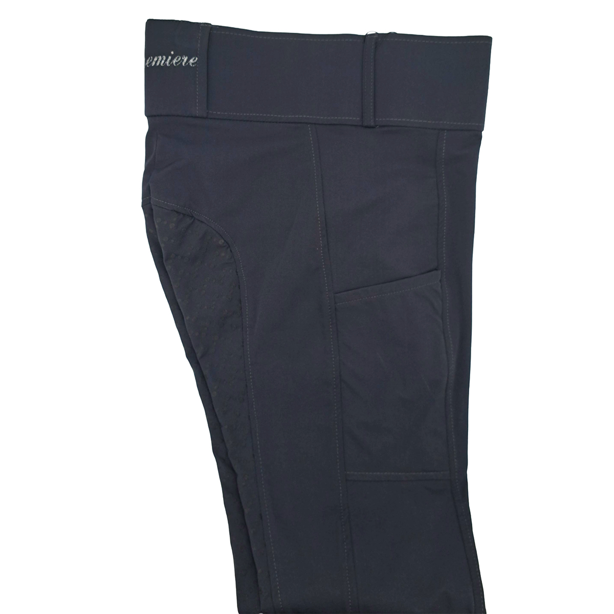 premiere ridetights fuld grip grå V 16371206 01