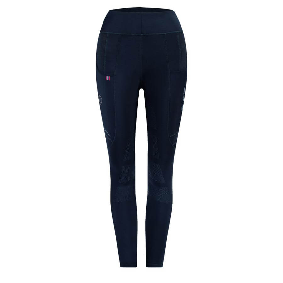 Cavallo Lin ridetights m. fuld grip | Sort