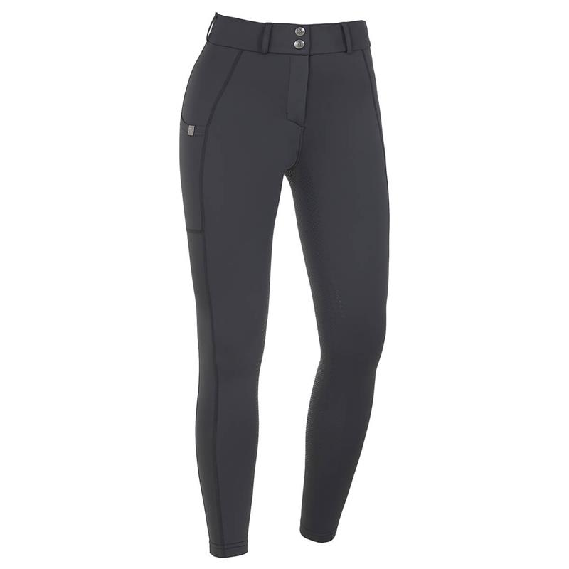 Kingsland Kornelia F-Tec6 fuld grip ridebukser | Grey phantom