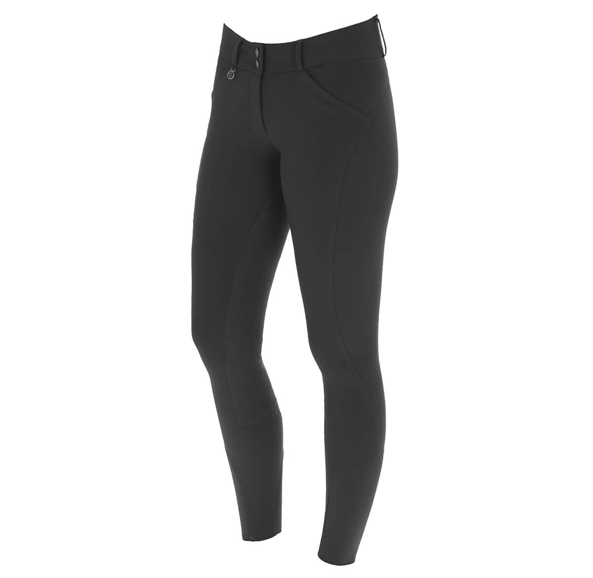 Covalliero Premium ridebukser m. full skind | Sort