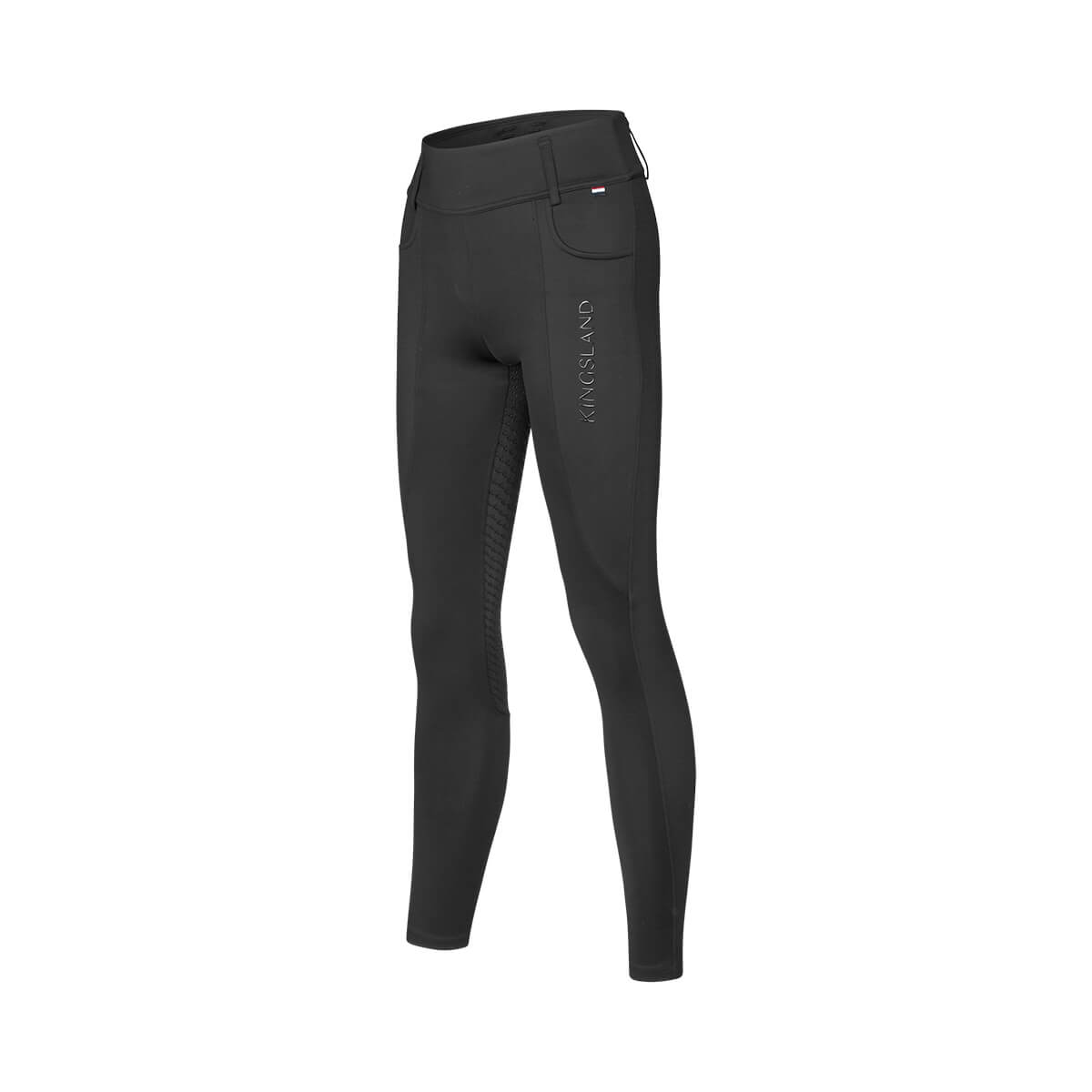 kingsland kristin sort pull up ridebukser V 16372720 01