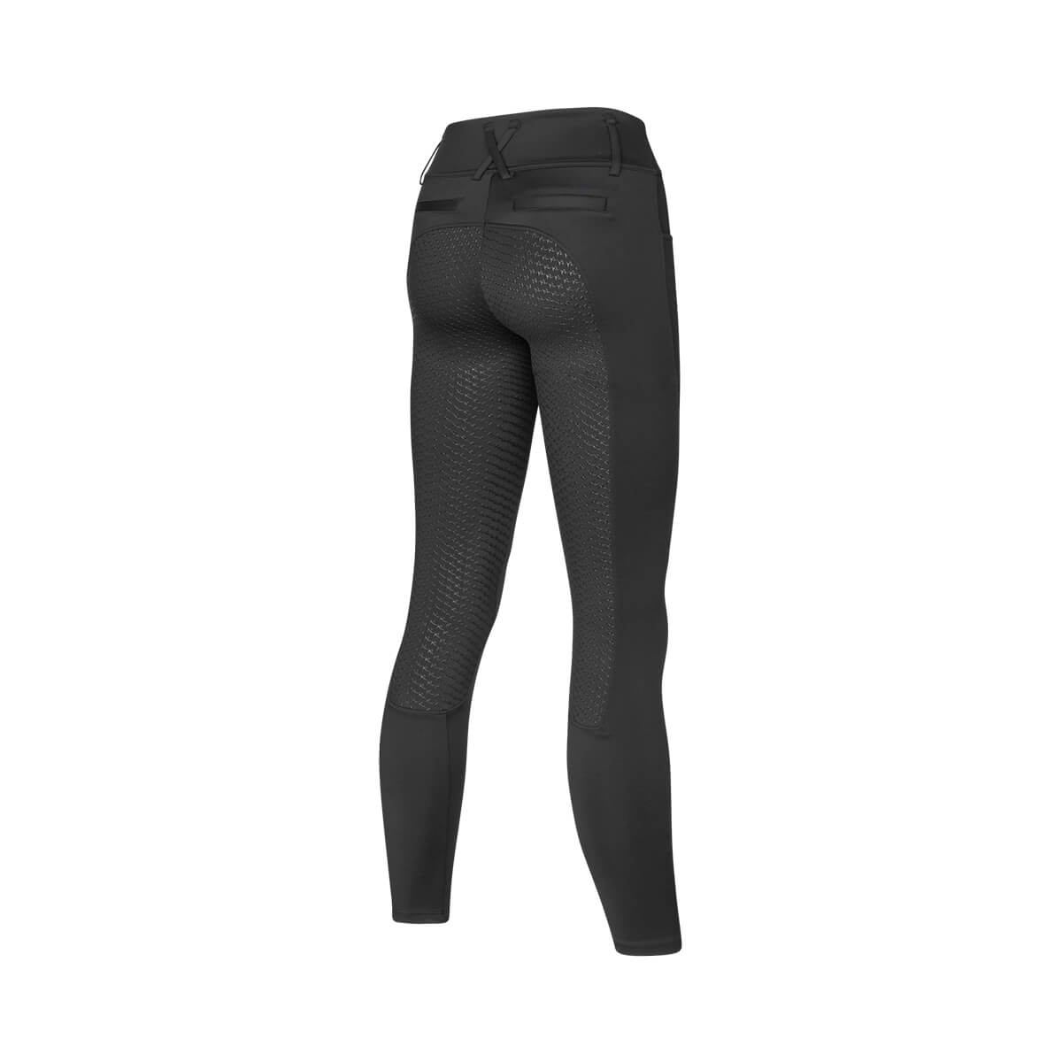 kingsland kristin sort pull up ridebukser V 16372720 01