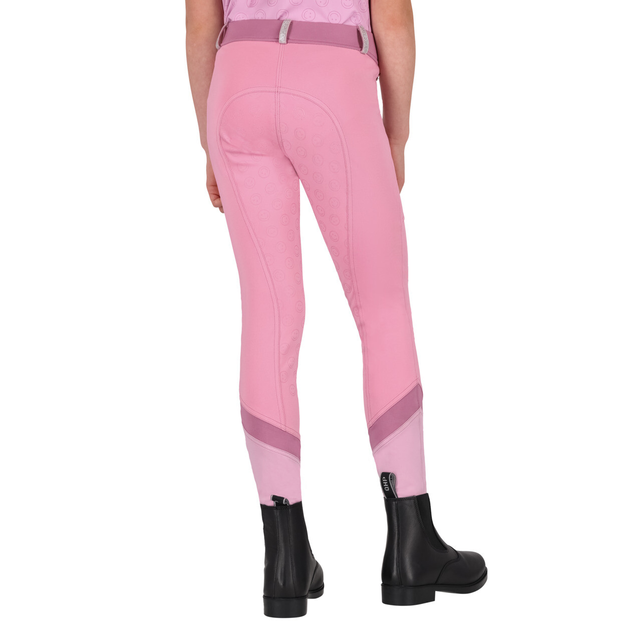QHP Rosalynn tights full grip Cherry pink 00