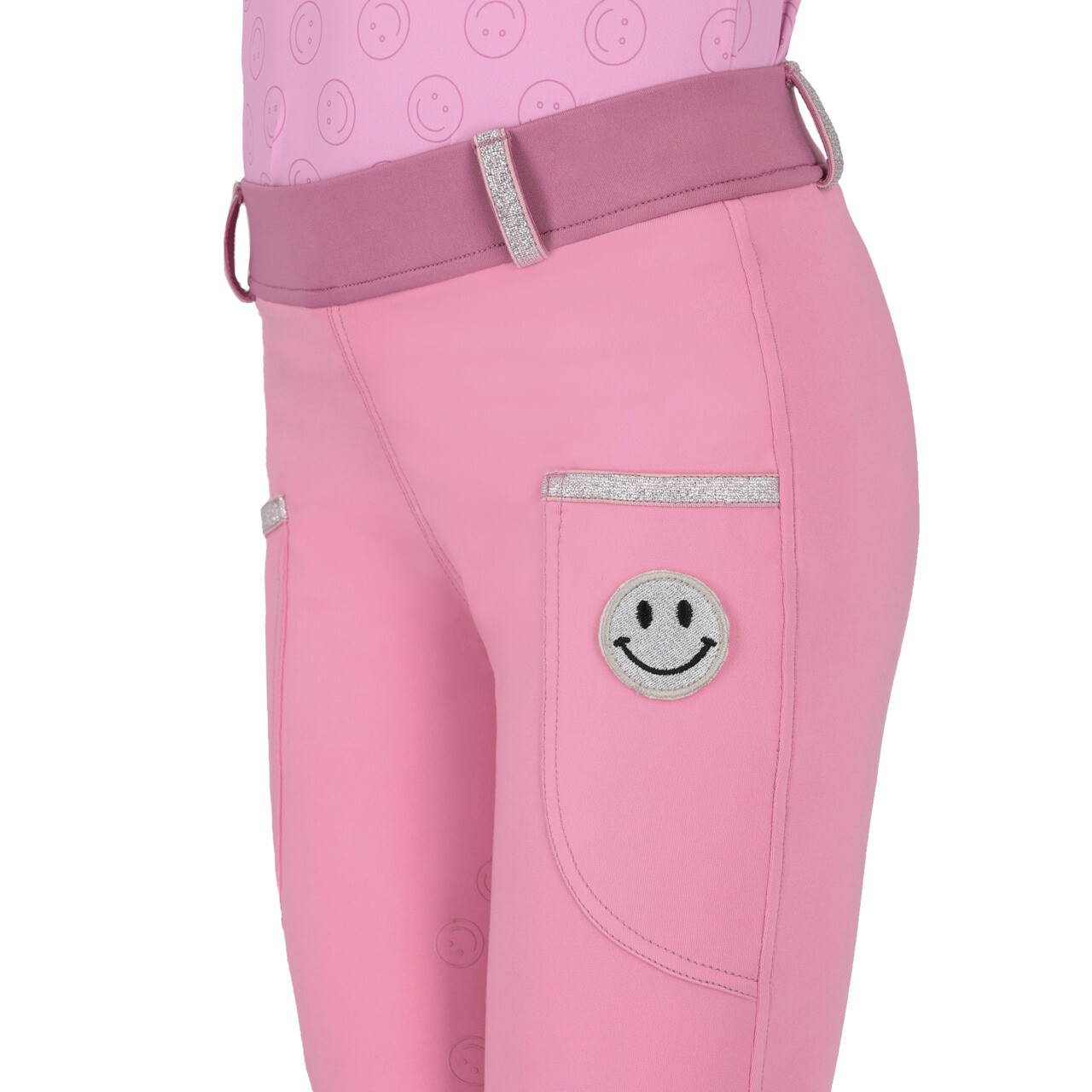 QHP Rosalynn tights full grip Cherry pink 00