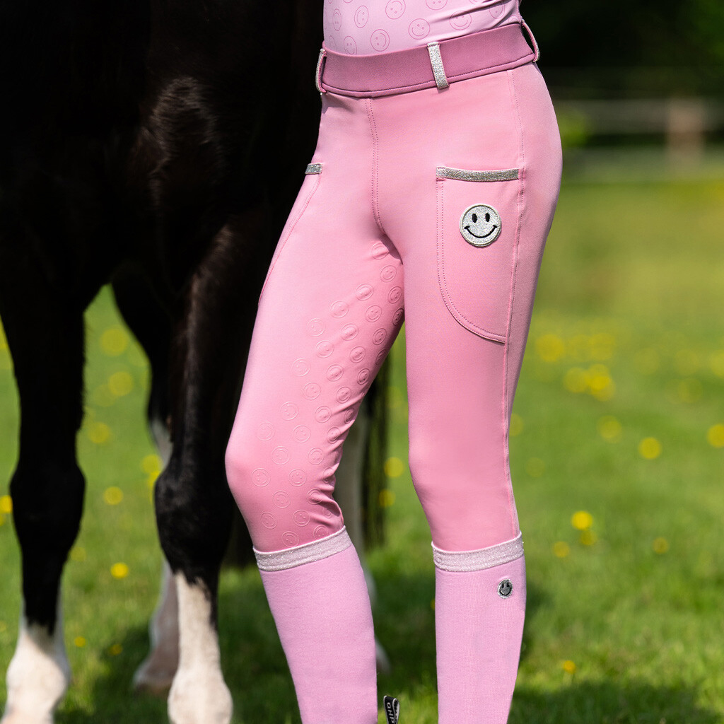 QHP Rosalynn tights full grip Cherry pink 00