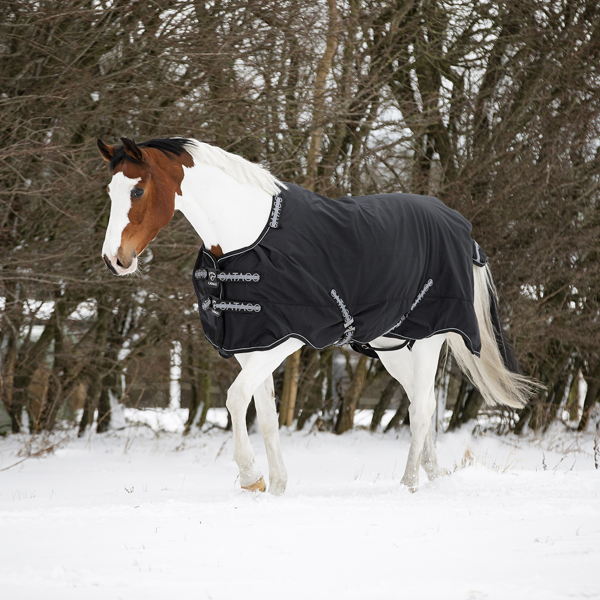 CATAGO FIR-Tech Compound Turnout dækken 1680D 0g | Sort