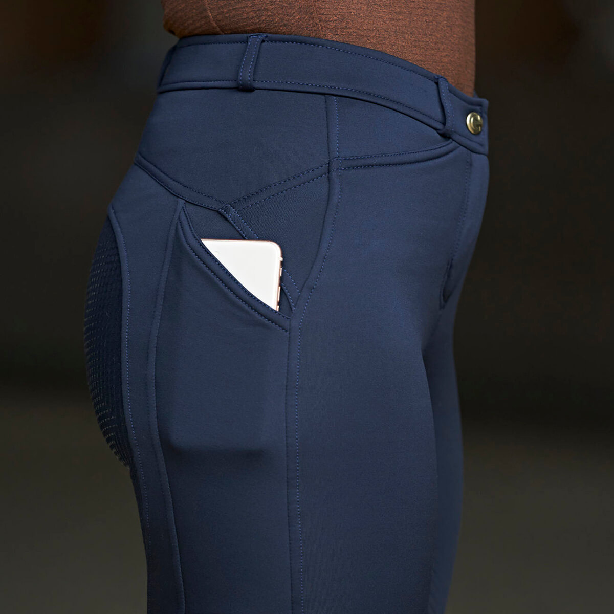 01 V 3225135AK 01 Covalliero Ridebukser Navy