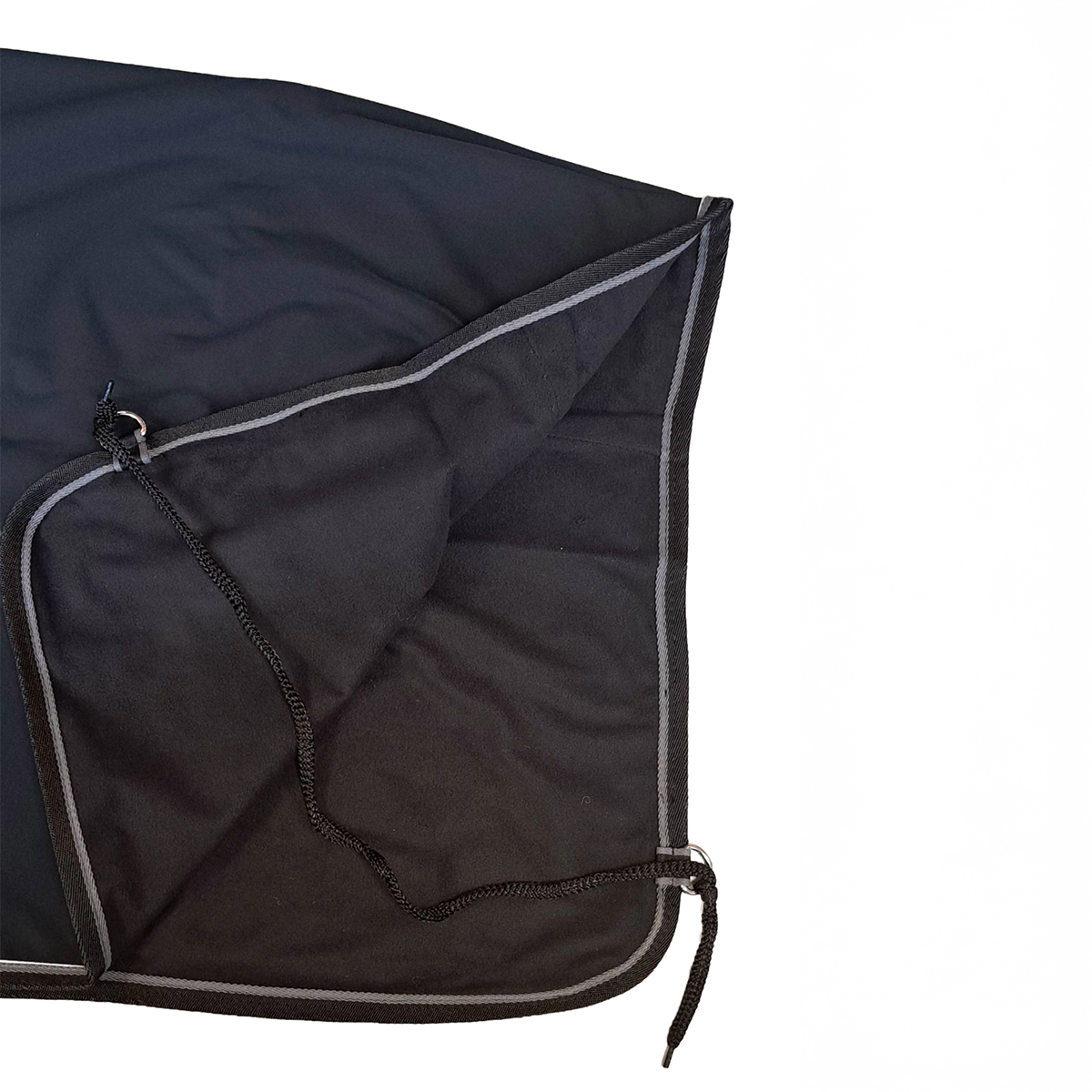 kinnerup refleks ridedaekken sort V K REF002 000 01