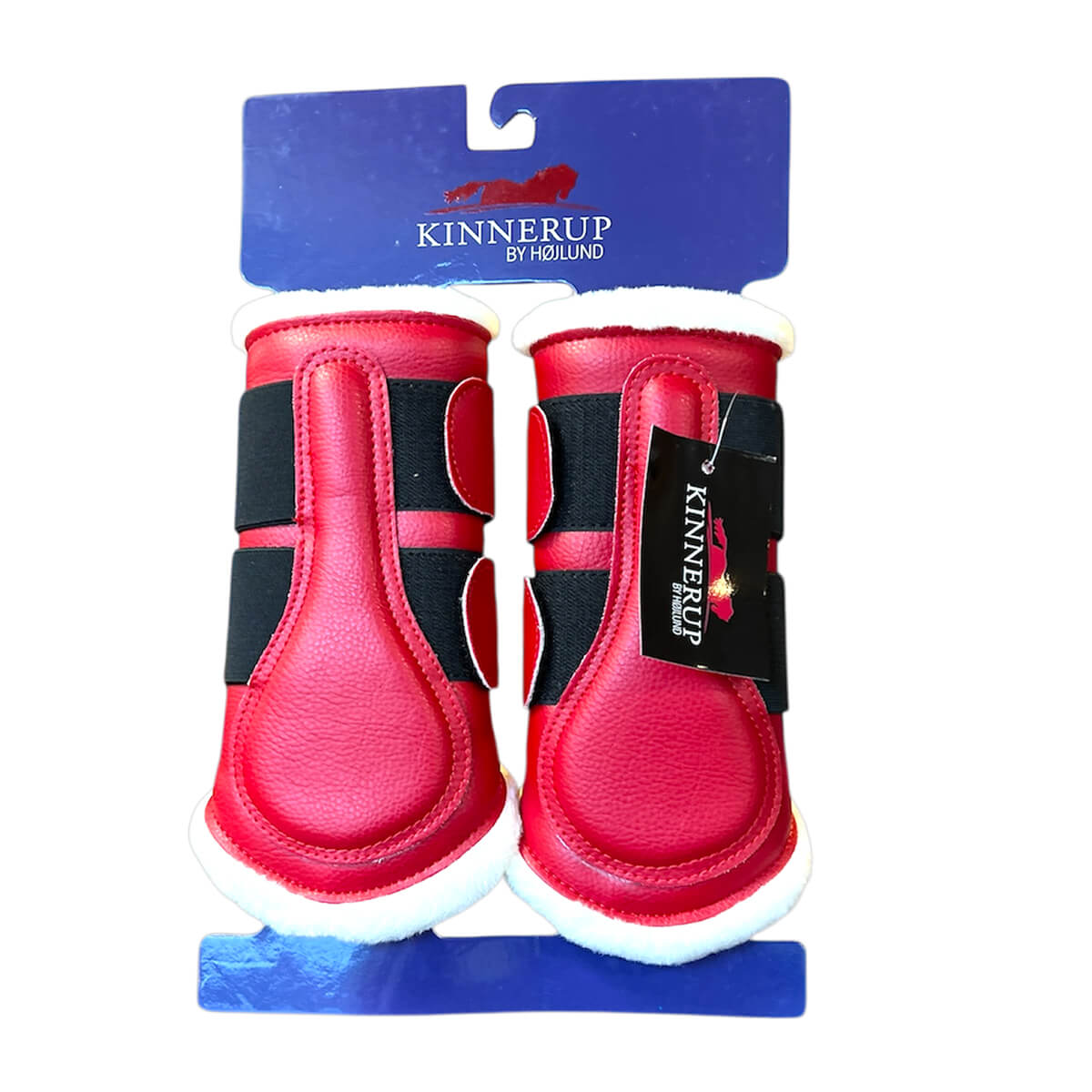 kinnerup fake fur gamacher rød V K julG000 255 01